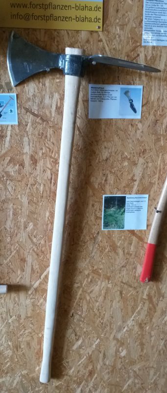 Wiedehopfhaue ohne Stiel